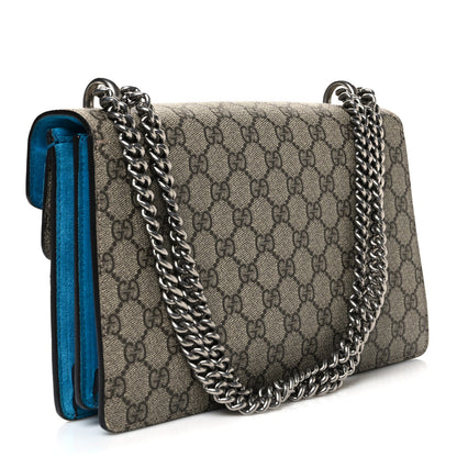 GG Supreme Monogram Small Dionysus Shoulder Bag Bright Turquoise