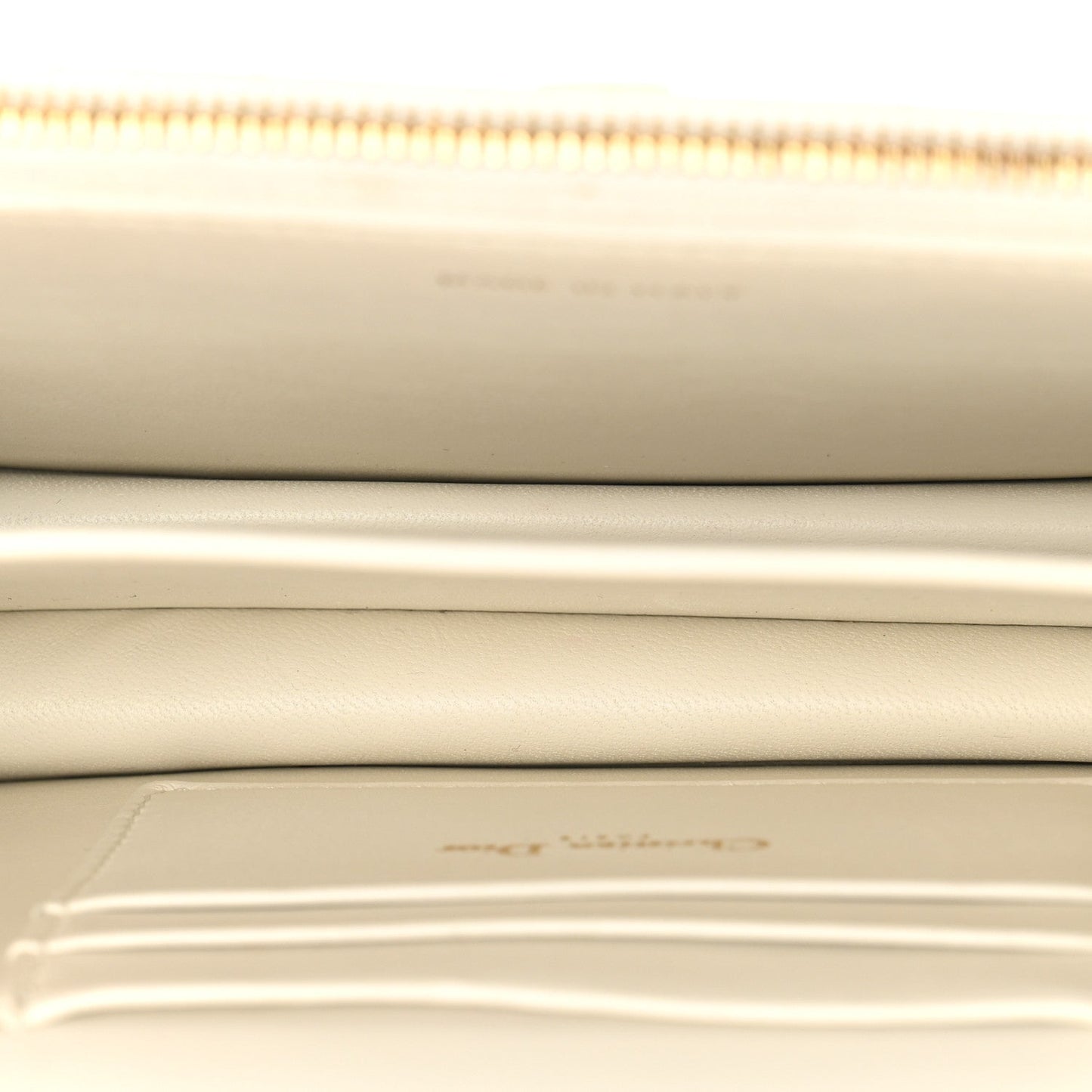 Lambskin Macrocannage Mini Miss Caro Bag Latte