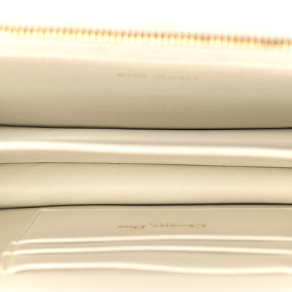 Lambskin Macrocannage Mini Miss Caro Bag Latte