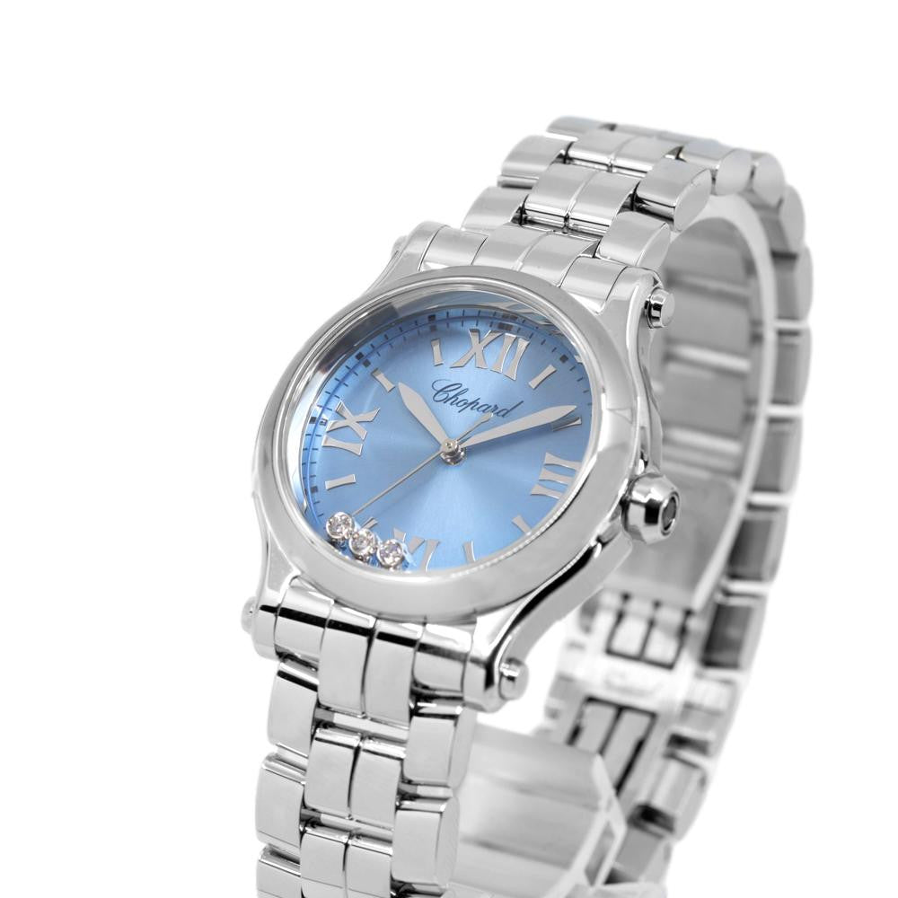 Chopard Ladies 278590-3010 Happy Sports Diamonds Watch