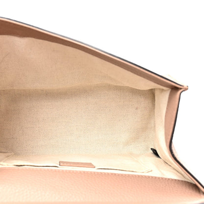 Calfskin Mini Pearly GG Marmont Top Handle Bag Porcelain Rose