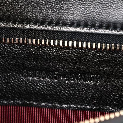 Lambskin Matelasse Large GG Marmont Shoulder Bag Black