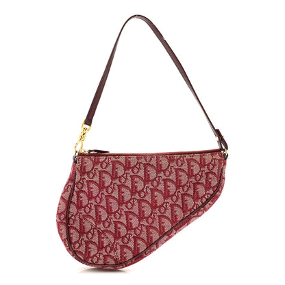 Monogram Mini Saddle Pochette Burgundy