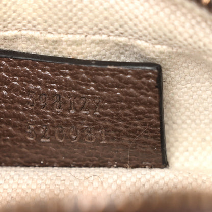 GG Supreme Monogram Web Mini Ophidia Messenger Brown Brown