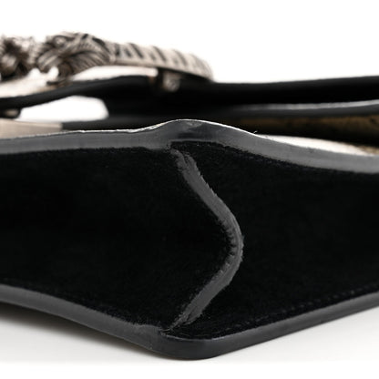 GG Supreme Monogram Mini Dionysus Shoulder Bag Black