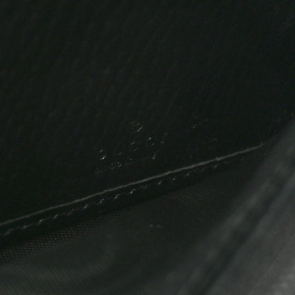 Dollar Calfskin GG Supreme Monogram Petite GG Marmont Wallet Chain Bag Black Beige Ebony