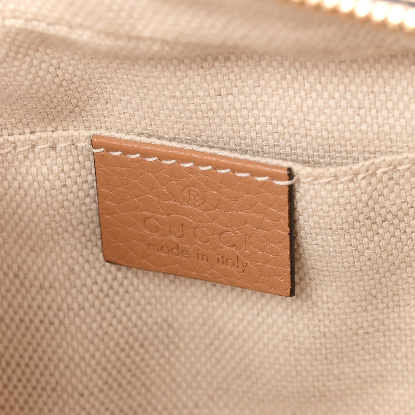Pebbled Calfskin Small Soho Disco Bag Camelia