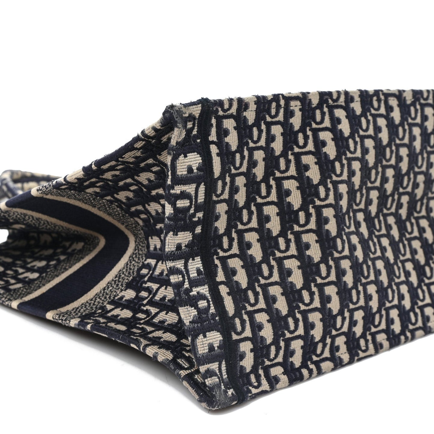 Oblique Large Book Tote Blue Multicolor