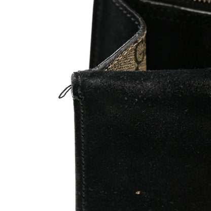 GG Supreme Monogram Medium Dionysus Shoulder Bag Black