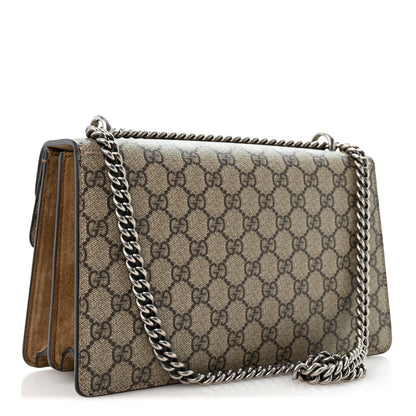 GG Supreme Monogram Small Dionysus Shoulder Bag Taupe