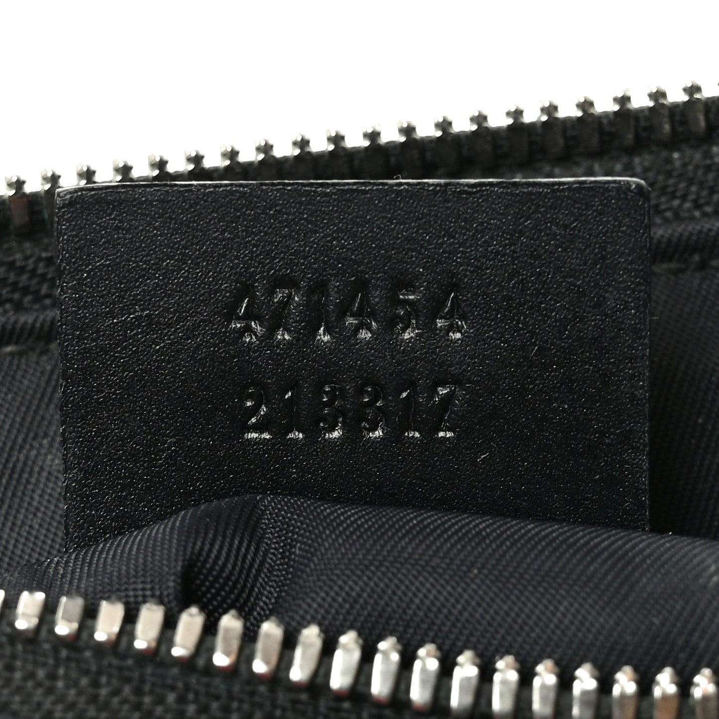 GG Supreme Monogram Web Messenger Bag Black