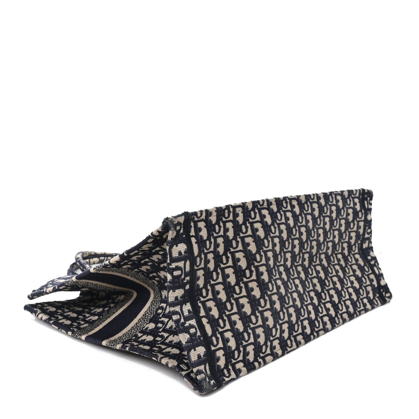 Oblique Large Book Tote Blue Multicolor