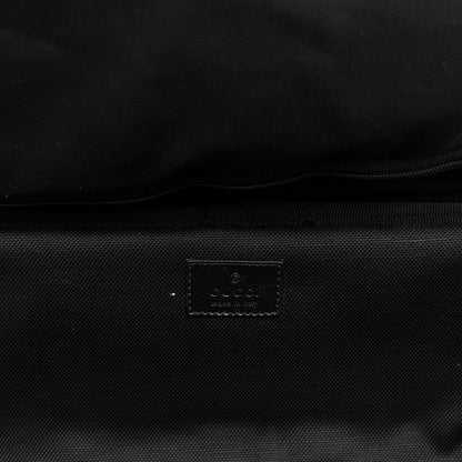 GG Supreme Monogram Azalea Calfskin Retro Interlocking G Small Savoy Cabin Trolley Beige Ebony Brown Sugar