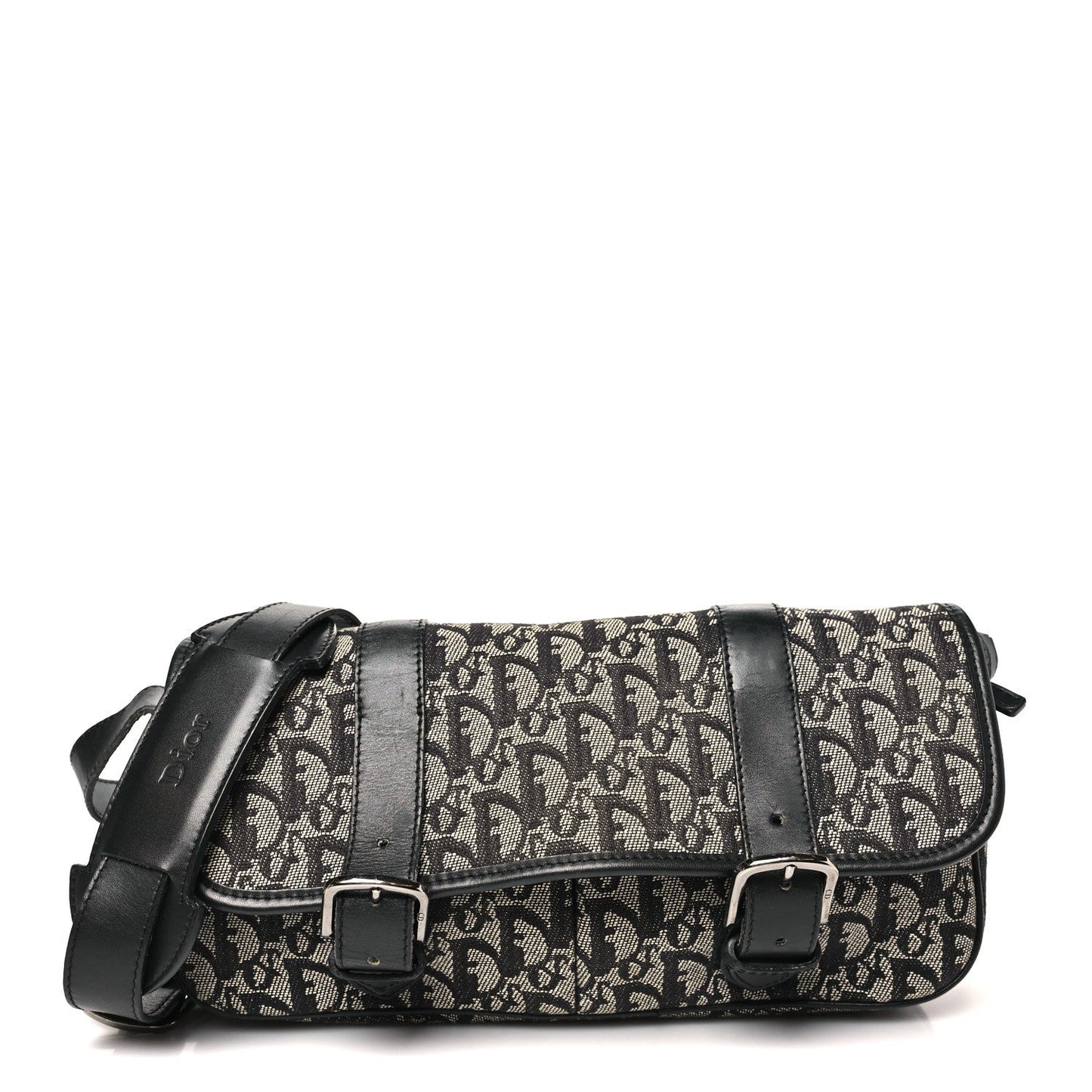 Monogram Messenger Black