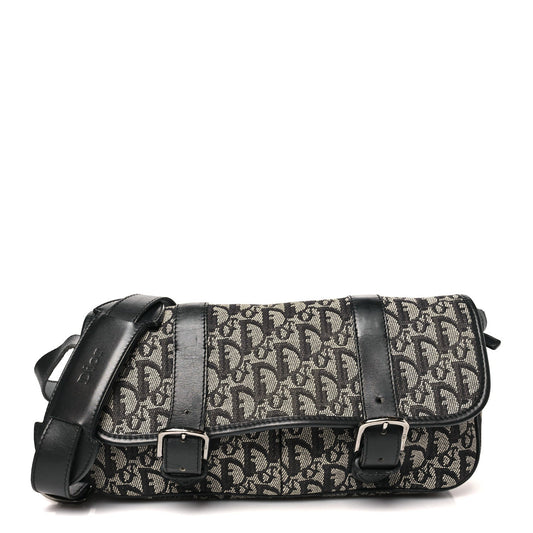 Monogram Messenger Black