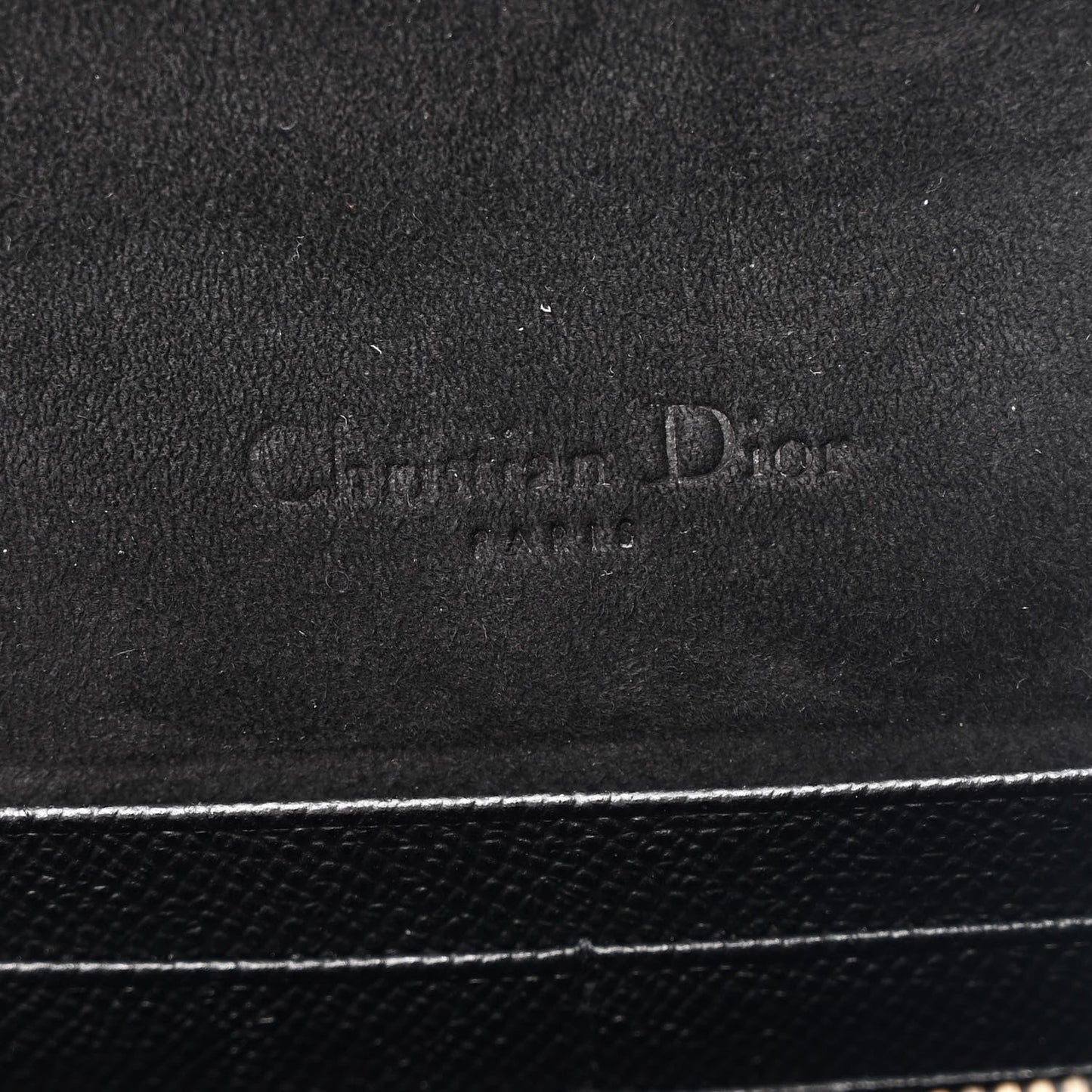 Grained Calfskin Saddle Pouch Bag Black