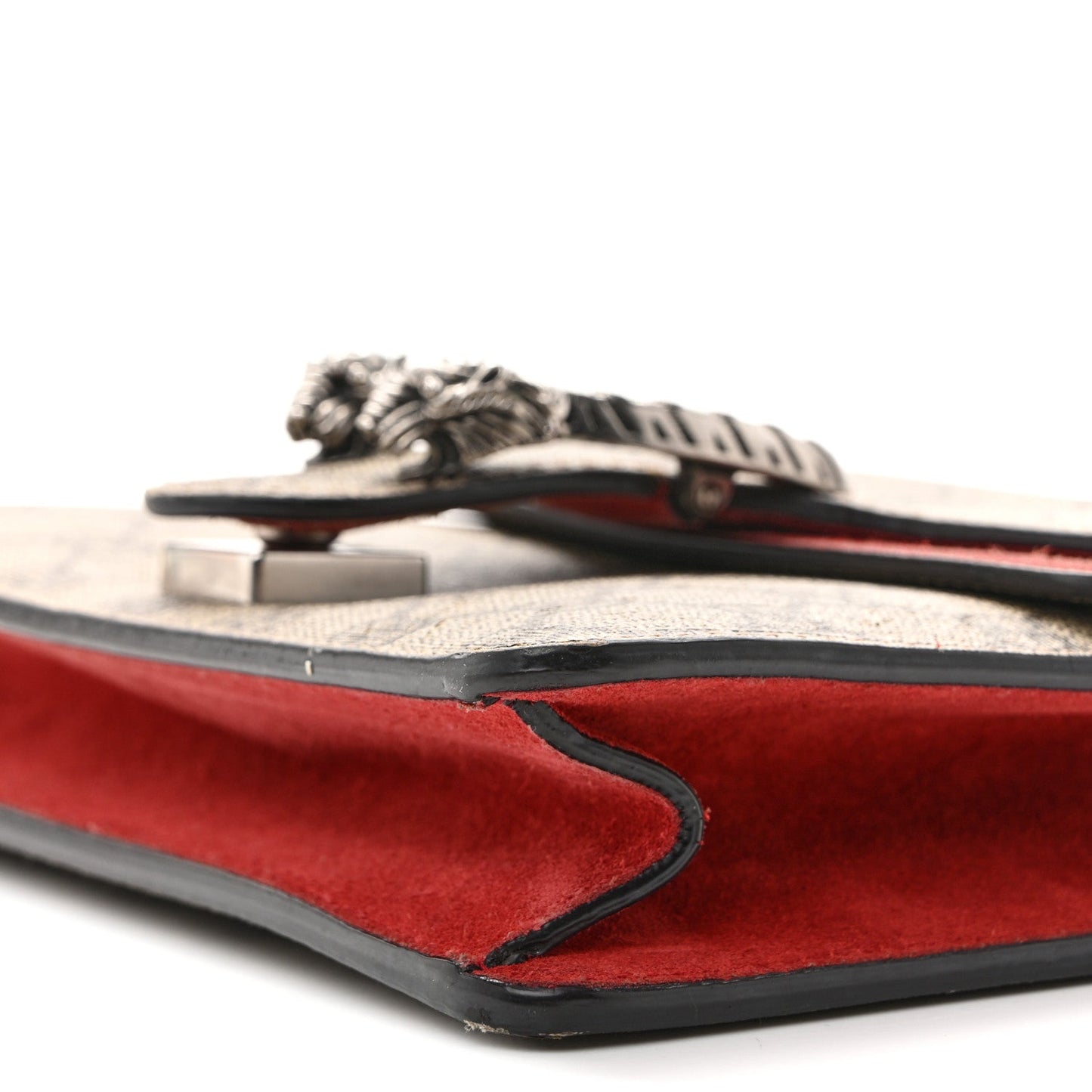 GG Supreme Monogram Mini Dionysus Shoulder Bag Red