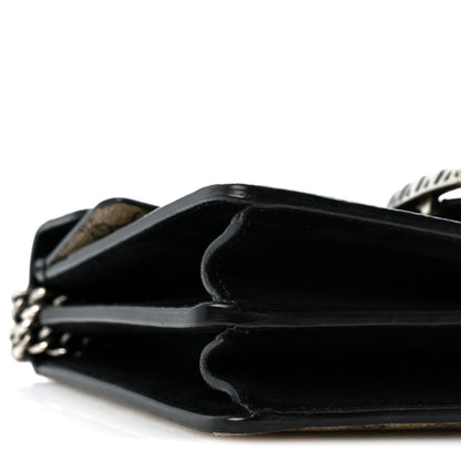 GG Supreme Monogram Small Dionysus Shoulder Bag Black