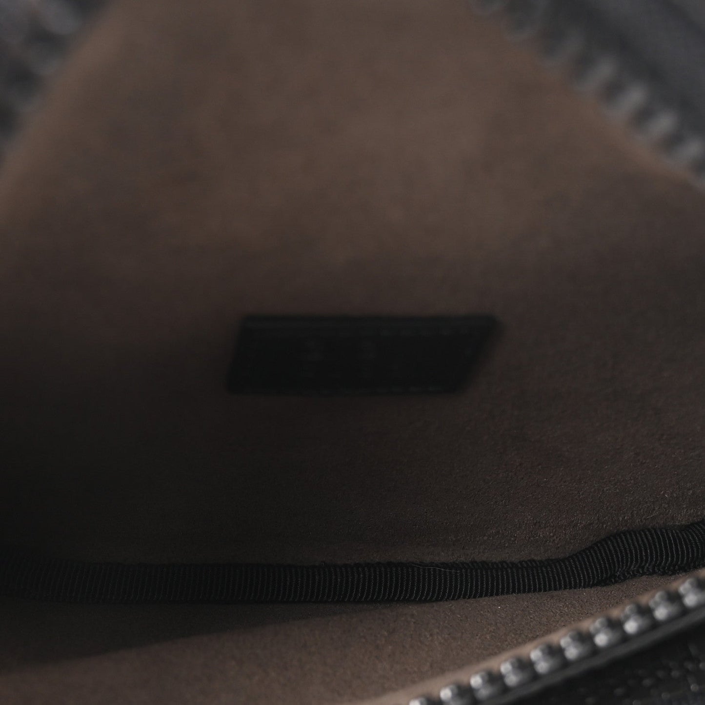GG Supreme Monogram Belt Bag Black