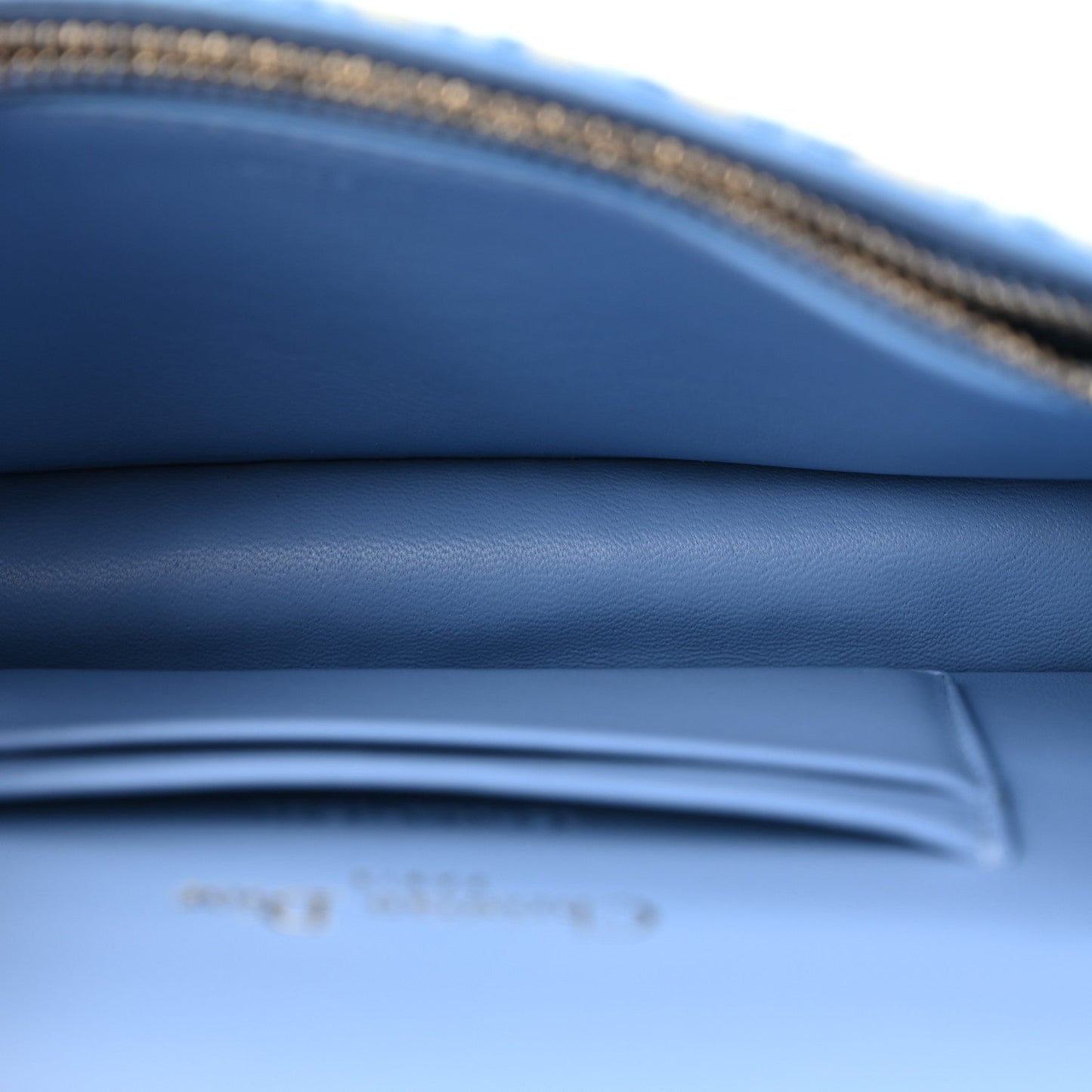 Oblique Saddle Belt Bag Cornflower Blue