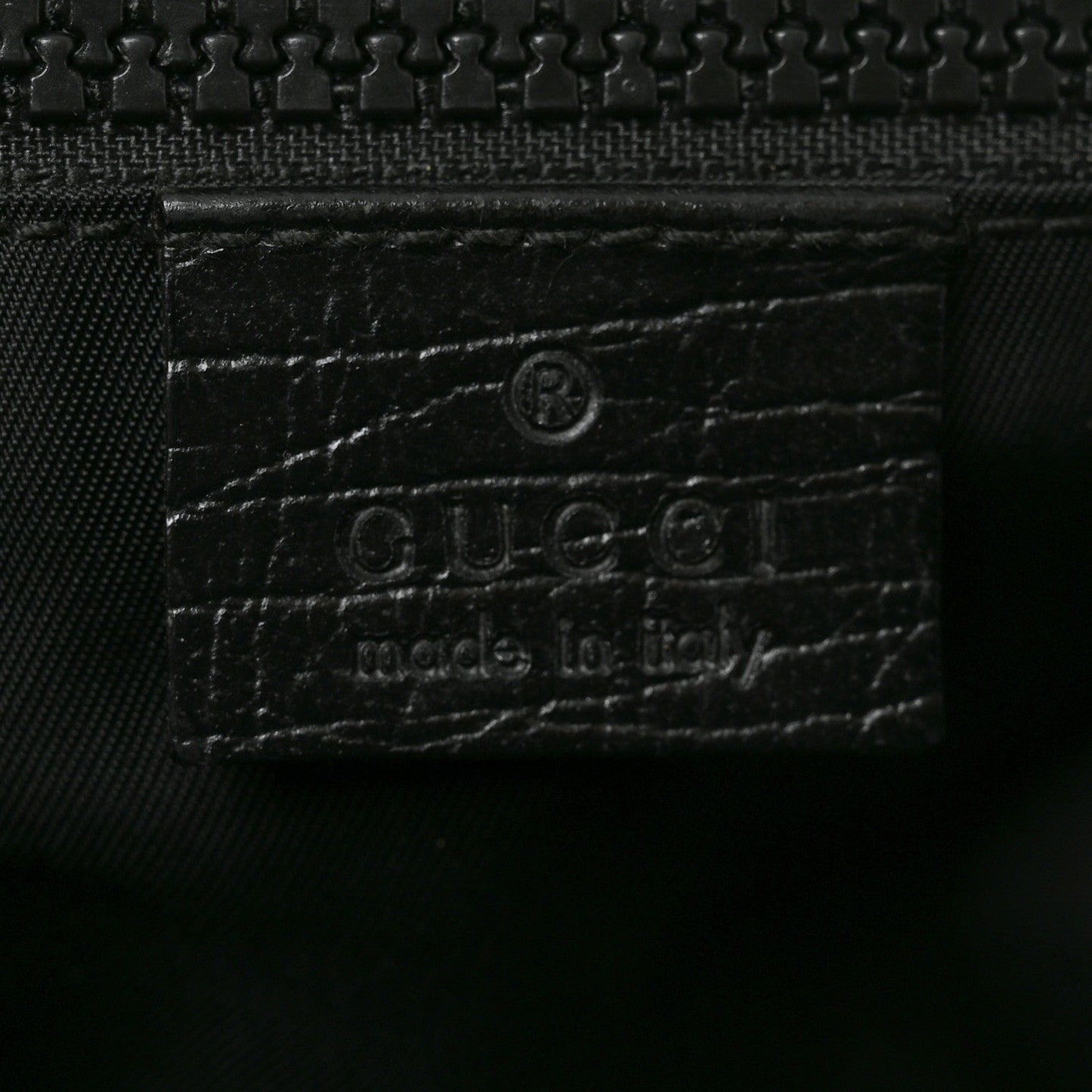 GG Supreme Monogram Messenger Bag Black Grey
