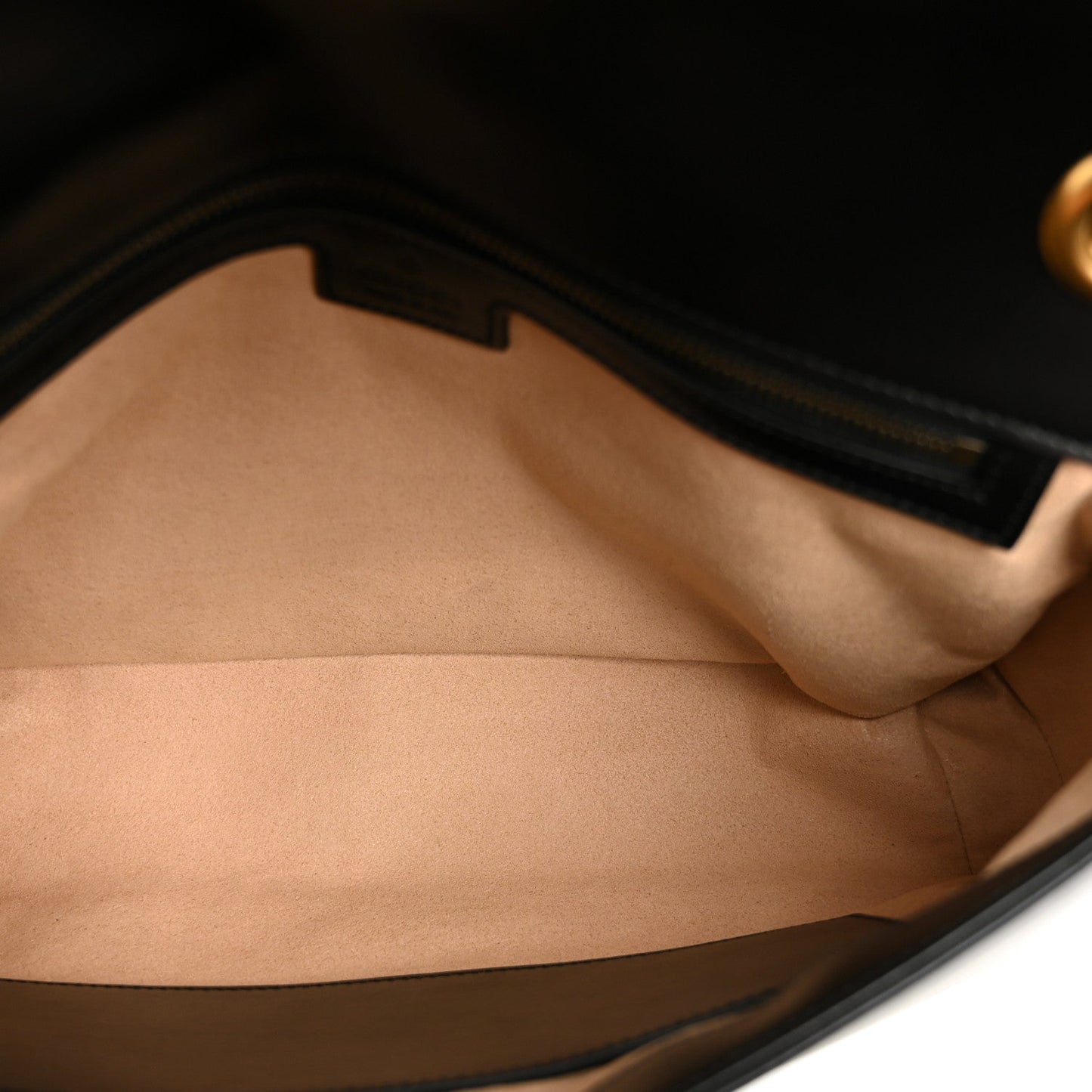 Calfskin Matelasse Medium GG Marmont Shoulder Bag Black