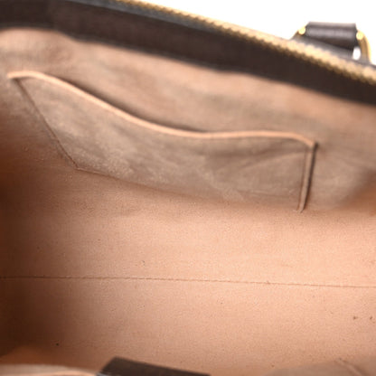 GG Supreme Monogram Small Ophidia Tote Bag Brown