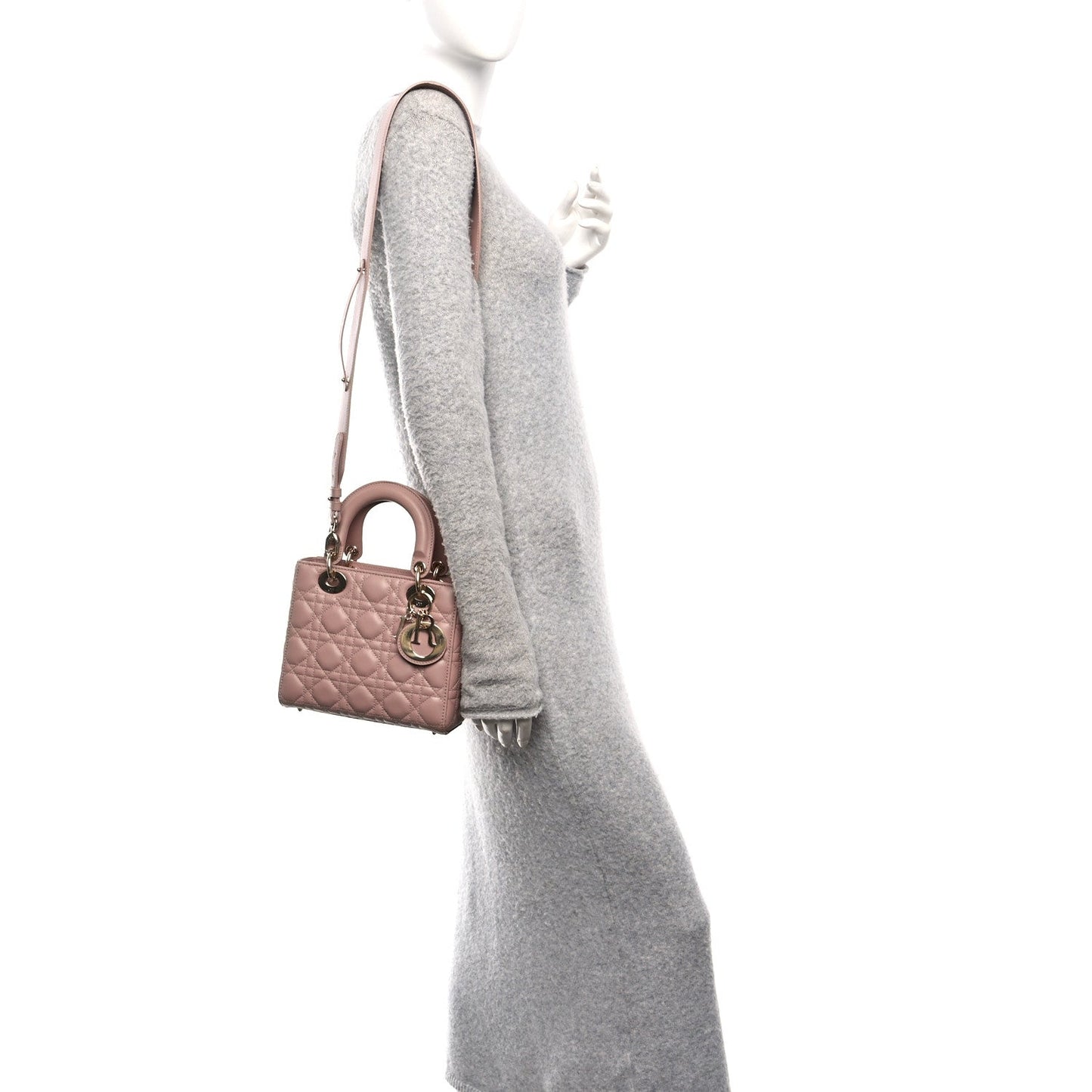 Lambskin Cannage Small My ABCDior Lady Dior Fard