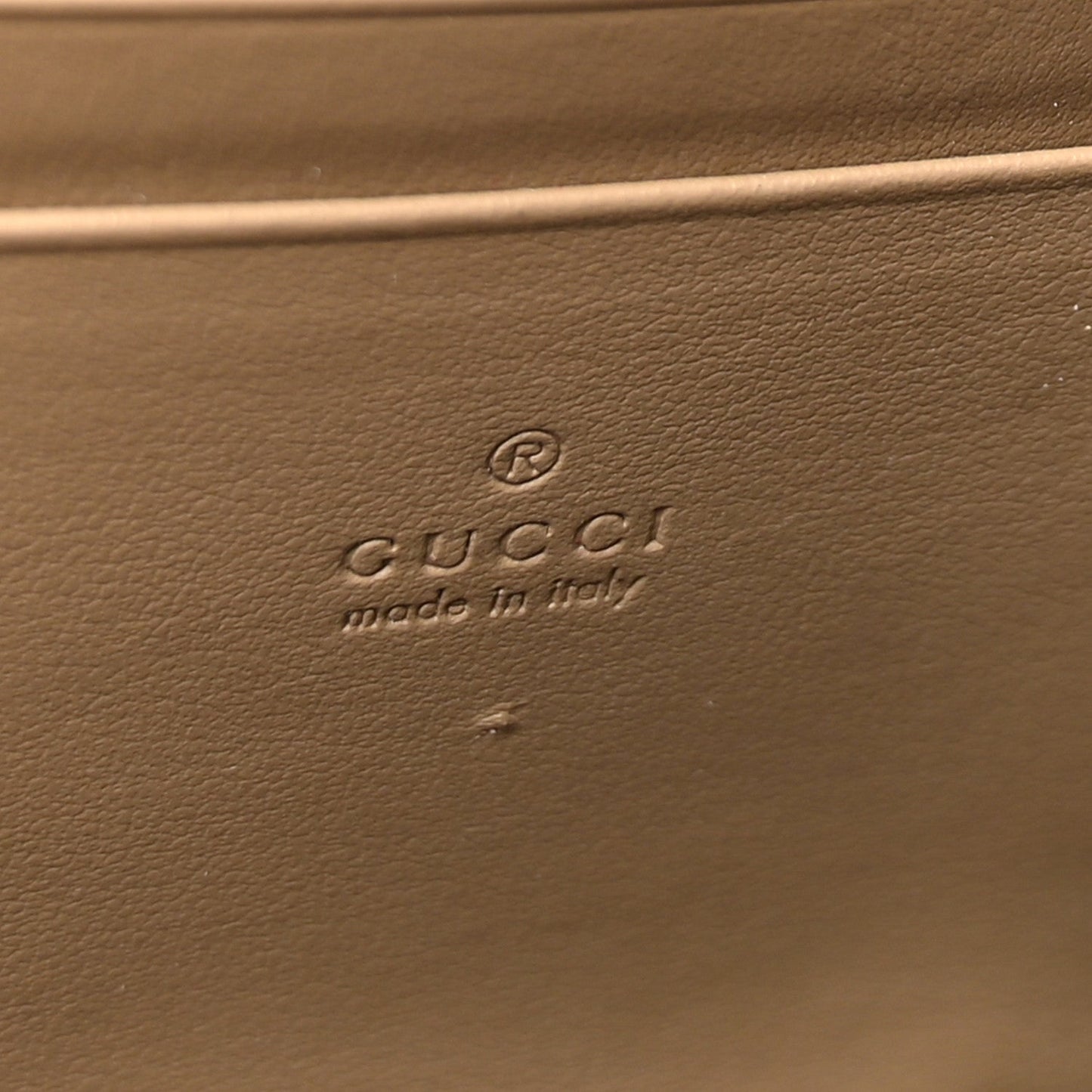 GG Supreme Monogram Mini Dionysus Chain Wallet