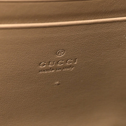 GG Supreme Monogram Mini Dionysus Chain Wallet