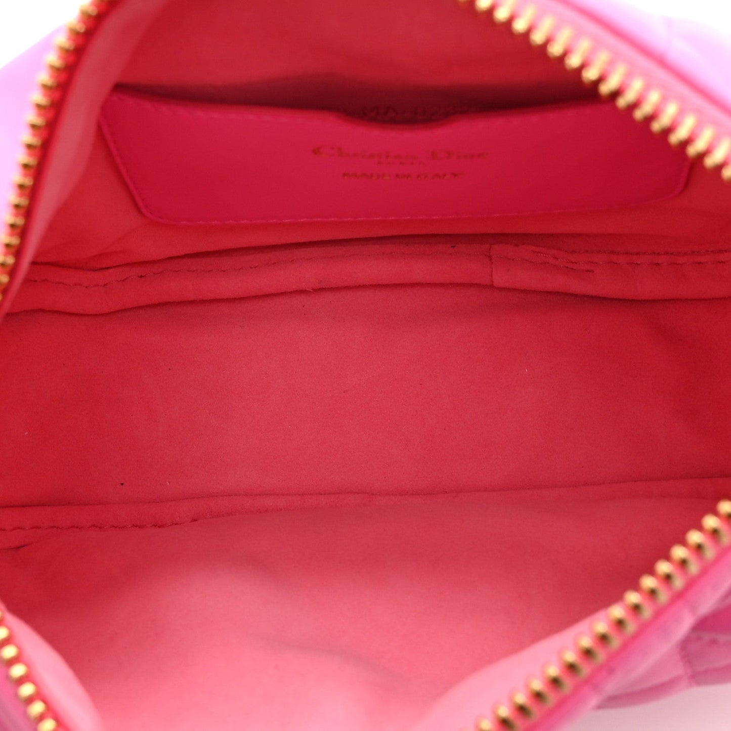 Lambskin Cannage Small Dior Vibe Hobo Bag Pink