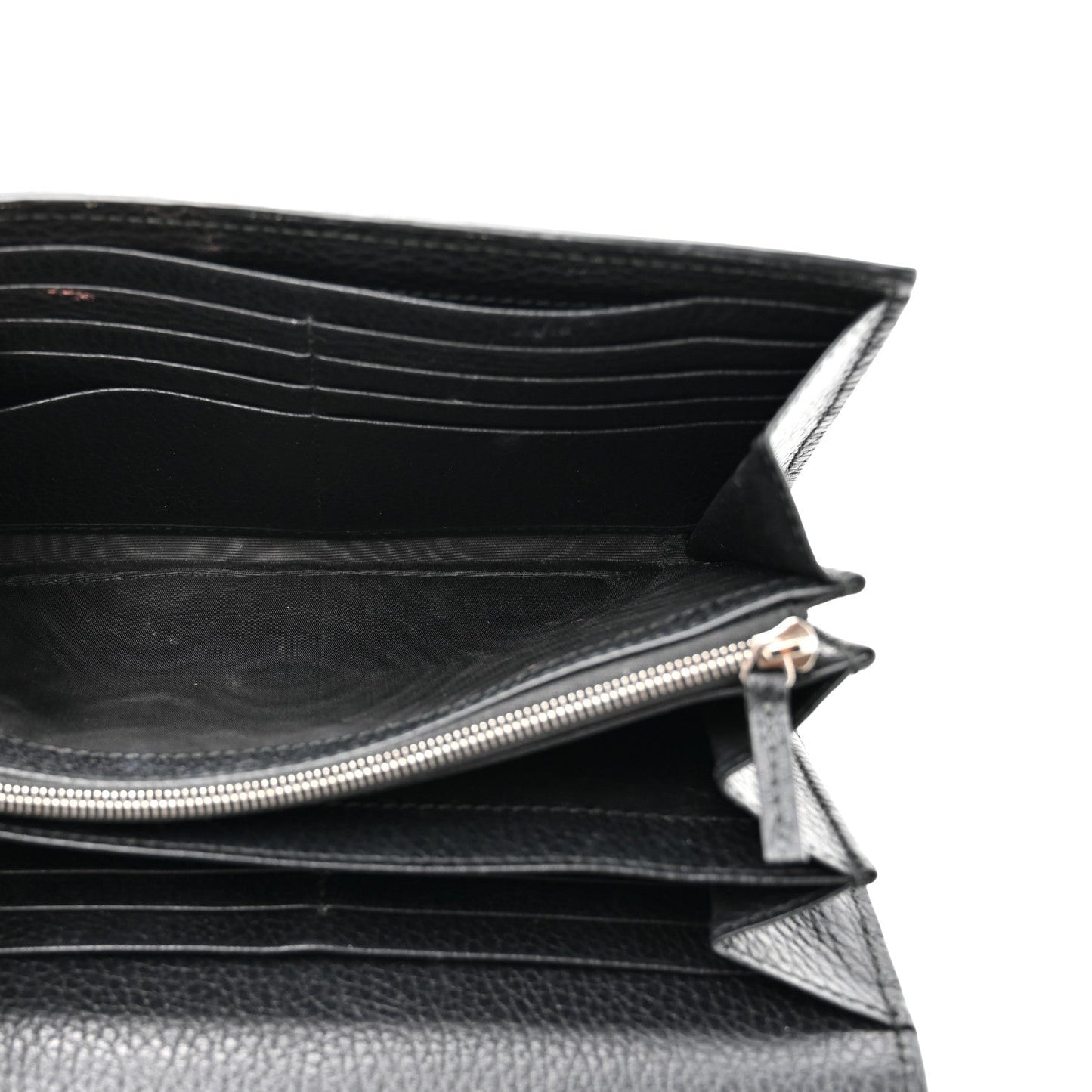 Calfskin Mini Dionysus Chain Wallet Black