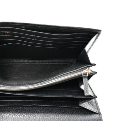 Calfskin Mini Dionysus Chain Wallet Black