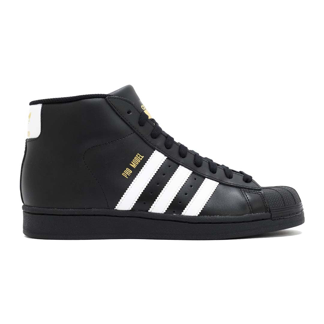 Adidas Original Pro Model Men's - CBLACK/FTWWHT/GOLDMT/NOIESS/FTWBA/ORMETA