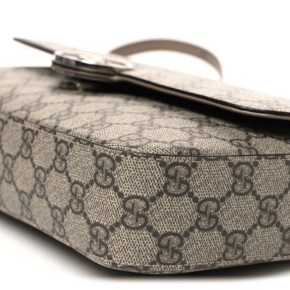GG Supreme Monogram Petite GG Top Handle Shoulder Bag Beige Ebony