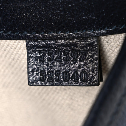GG Supreme Monogram Small Ophidia Belt Bag Navy Black