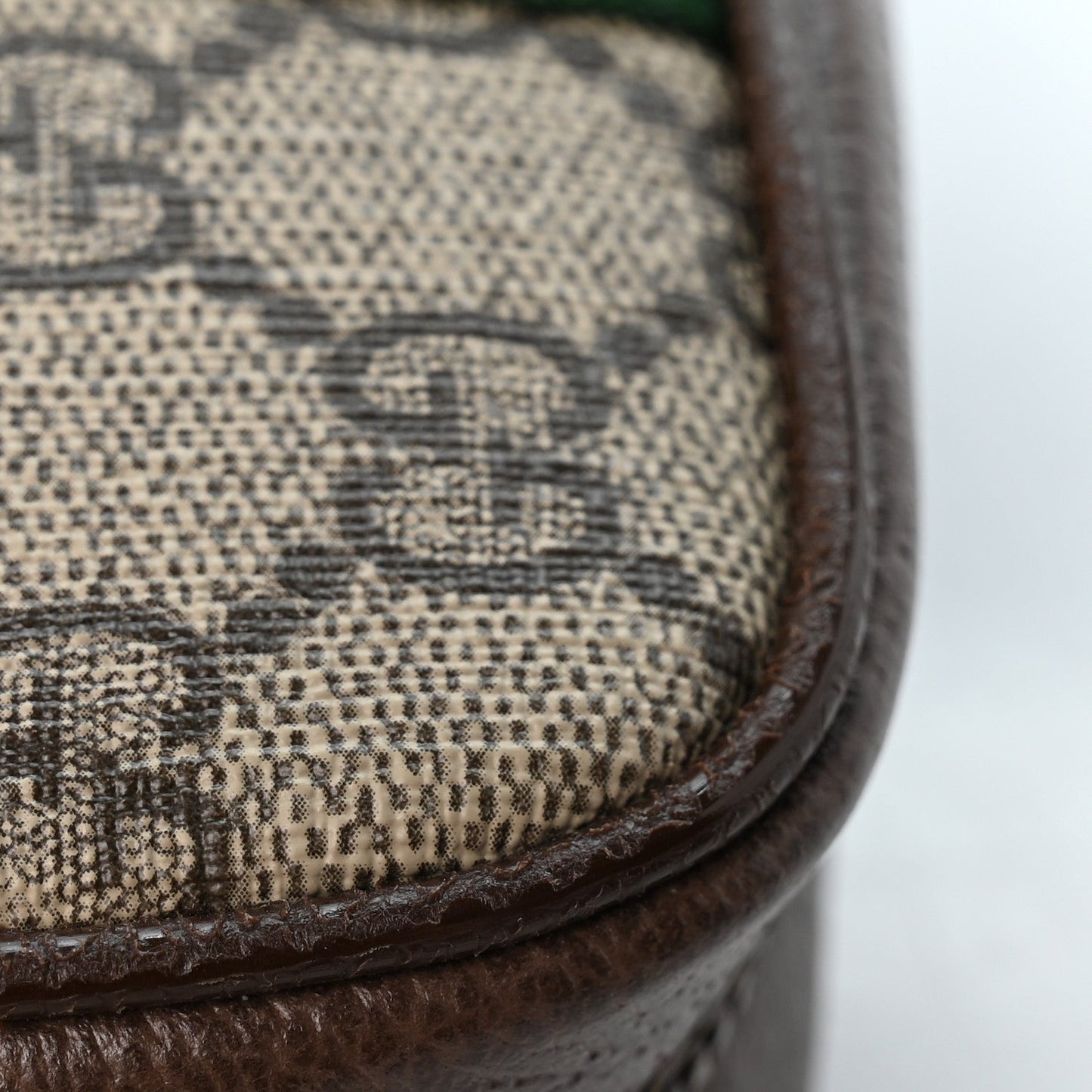GG Supreme Monogram Web Mini Ophidia Messenger Brown