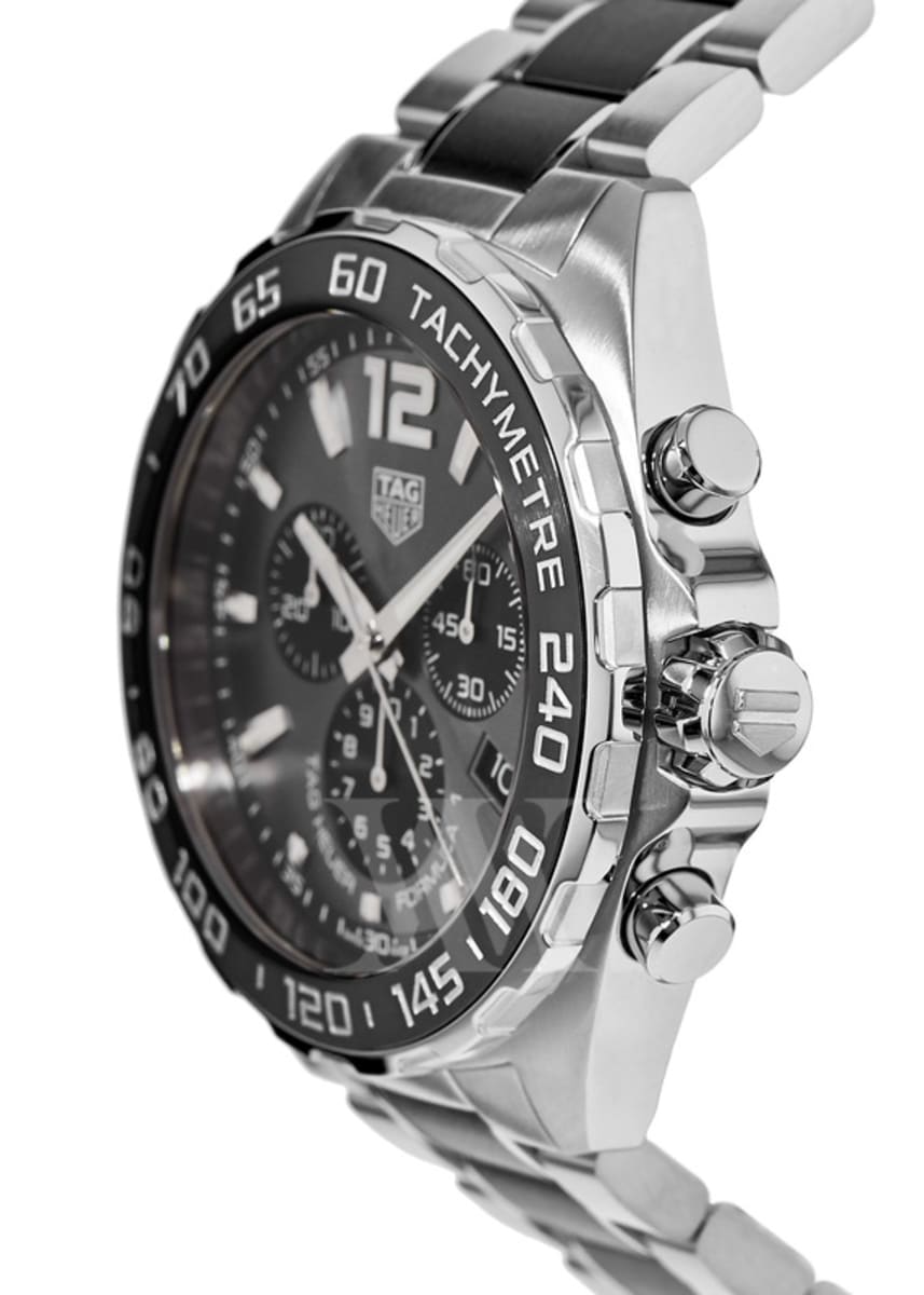 Tag Heuer Formula 1 Anthracite Dial Two Tone Steel Strap Watch For Men - CAZ1011.BA0843
