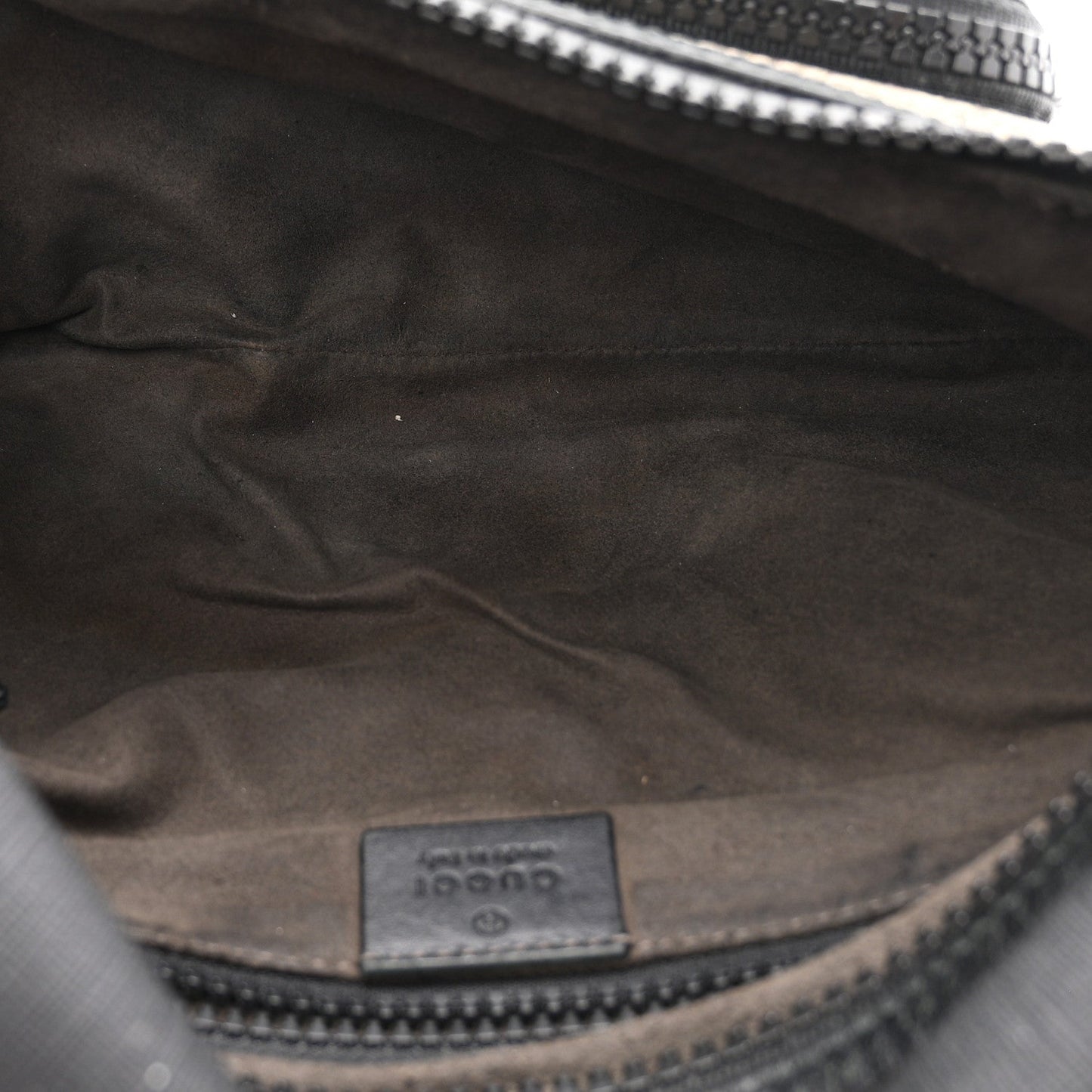 GG Supreme Monogram Belt Bag Black