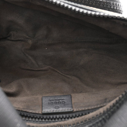 GG Supreme Monogram Belt Bag Black