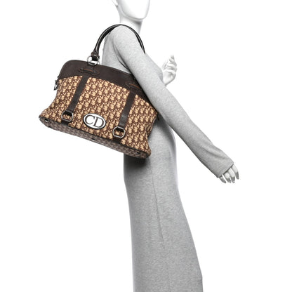 Monogram Traveler Satchel Brown