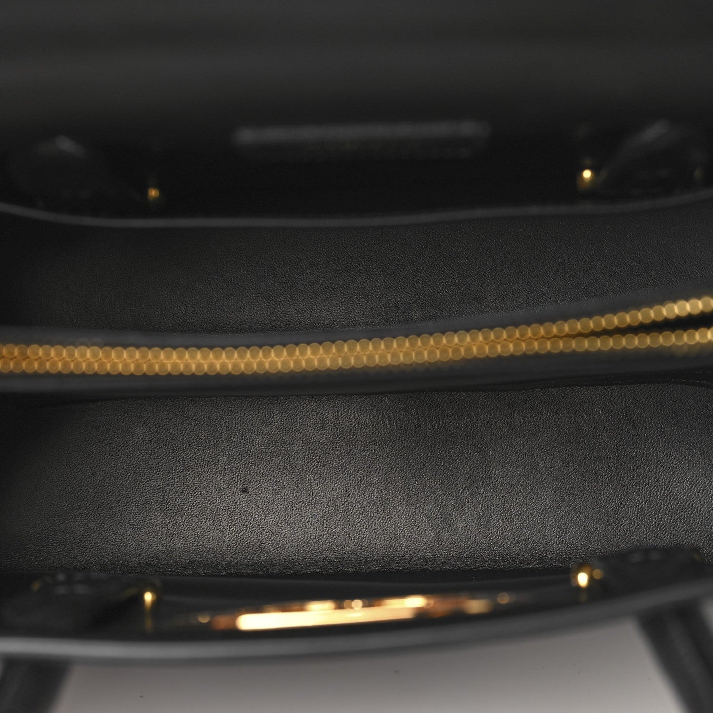 Grained Calfskin Medium St. Honore Tote Black