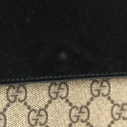 GG Supreme Monogram Mini Dionysus Shoulder Bag Black