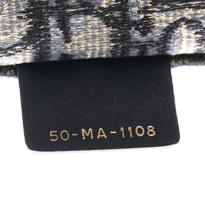 Oblique Large Book Tote Blue Multicolor