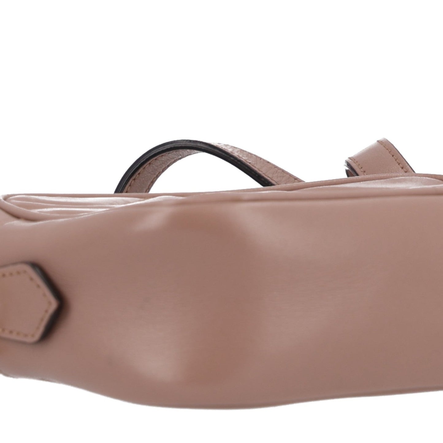 Calfskin Matelasse Mini GG Marmont Chain Shoulder Bag Porcelain Rose