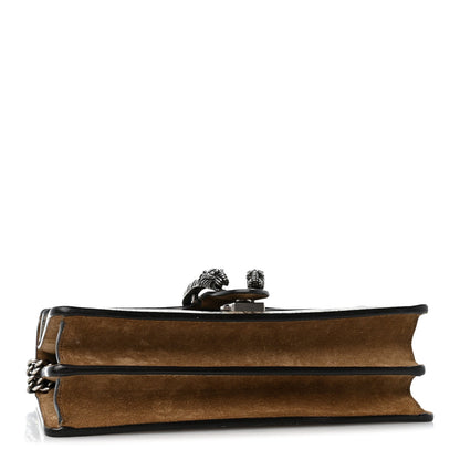 GG Supreme Monogram Small Dionysus Shoulder Bag Taupe