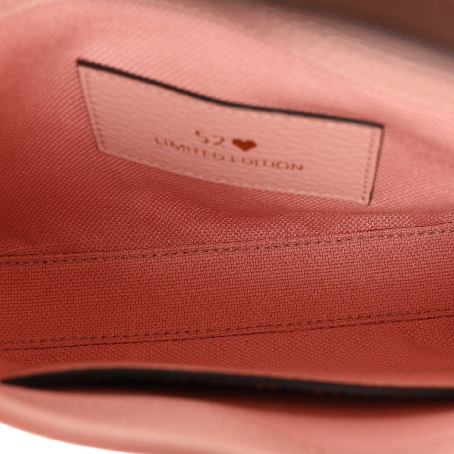 New Denim GG Monogram Calfskin Love Parade Mini Jackie 1961 Hobo Light Pink