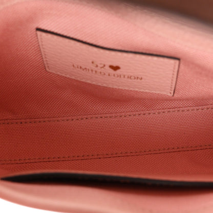 New Denim GG Monogram Calfskin Love Parade Mini Jackie 1961 Hobo Light Pink