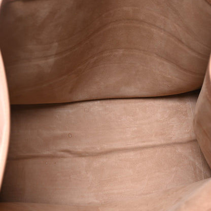 Calfskin Embossed Medium Book Tote Rose de Vents