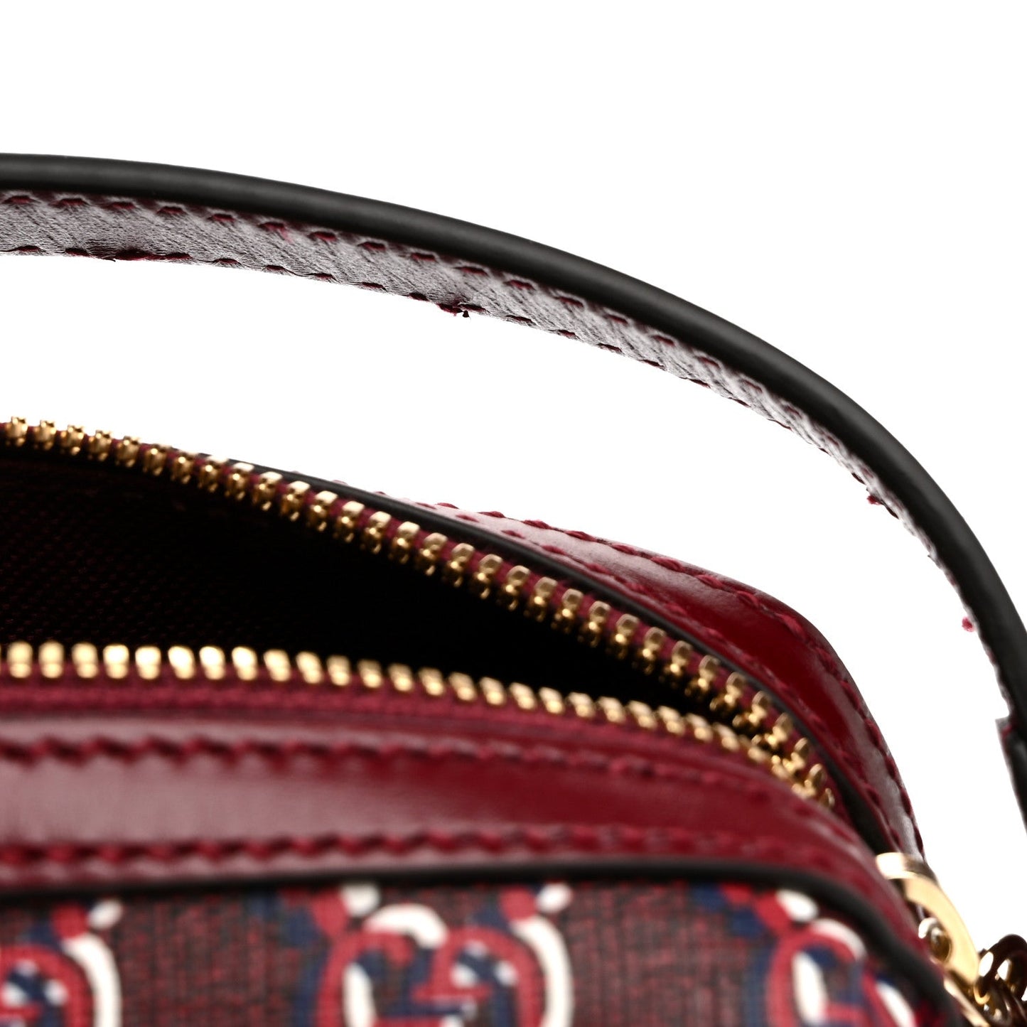 GG Shadow Monogram Ophidia Crossbody Bag Rosso Ancora Red